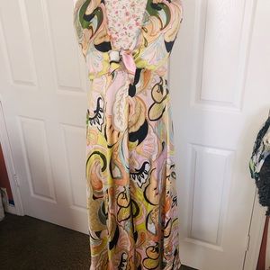 Zara Halter mid-Maxi Dress